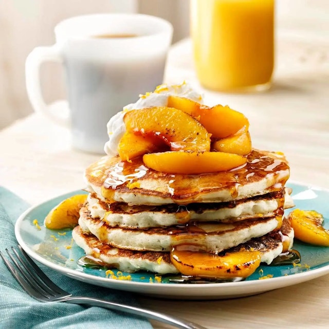 Peach and Maple Butter Bruléed Pancakes.jpg