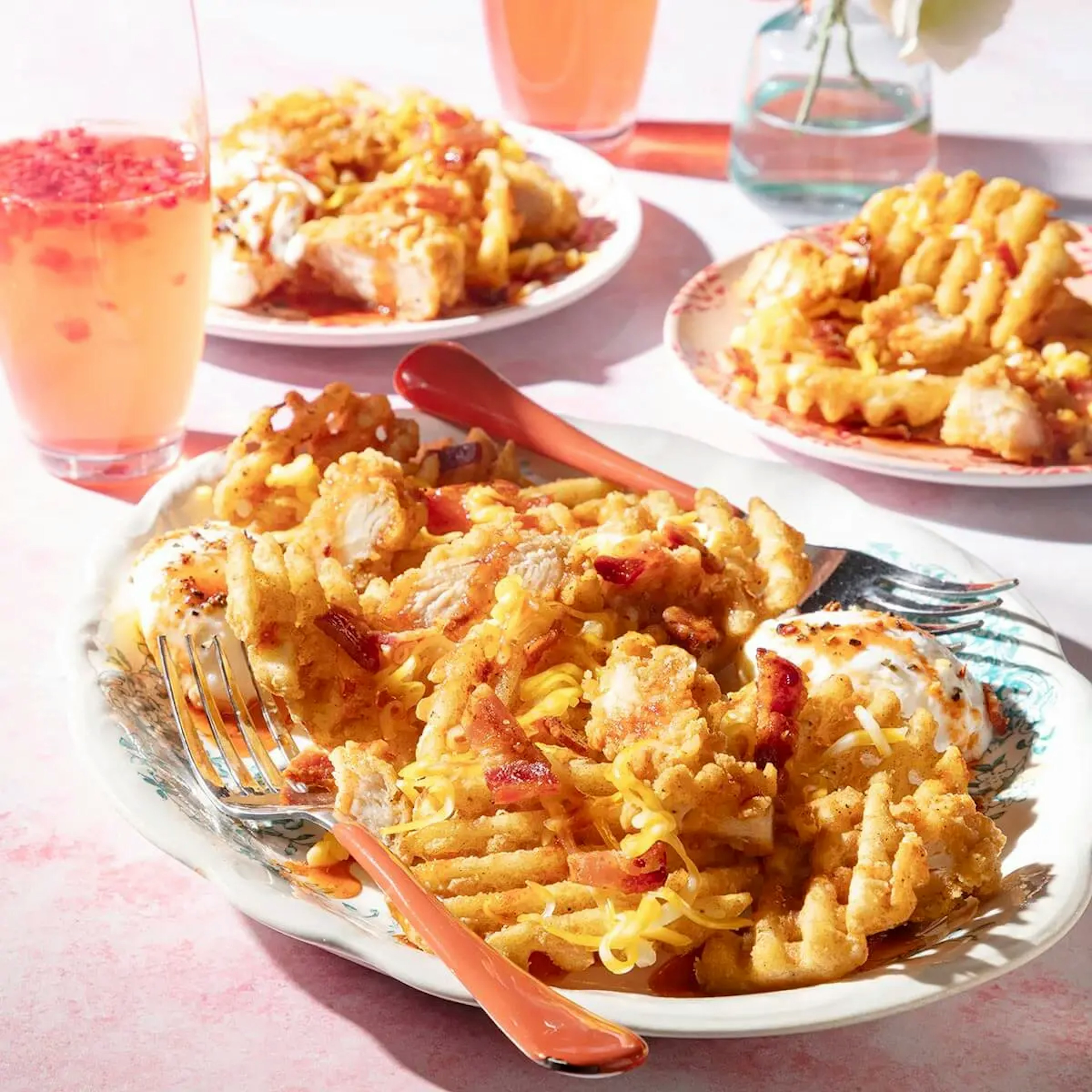 Maple City® Waffle Loaded Breakfast Fries Recipe Card