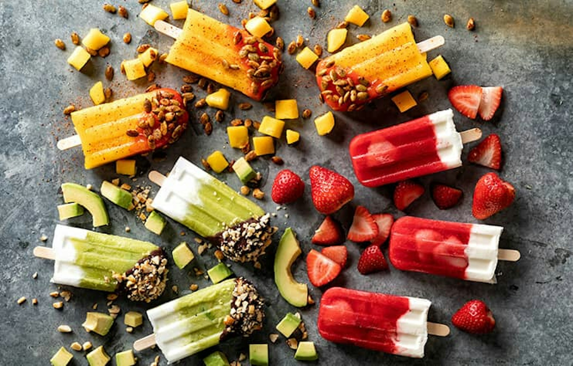 Summer Recipe Collection popsicles