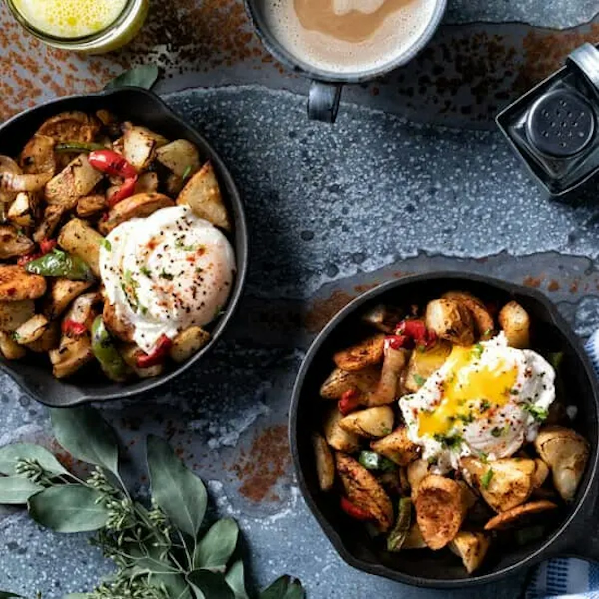 Sonoran Potato and Sausage Hash Recipe Card