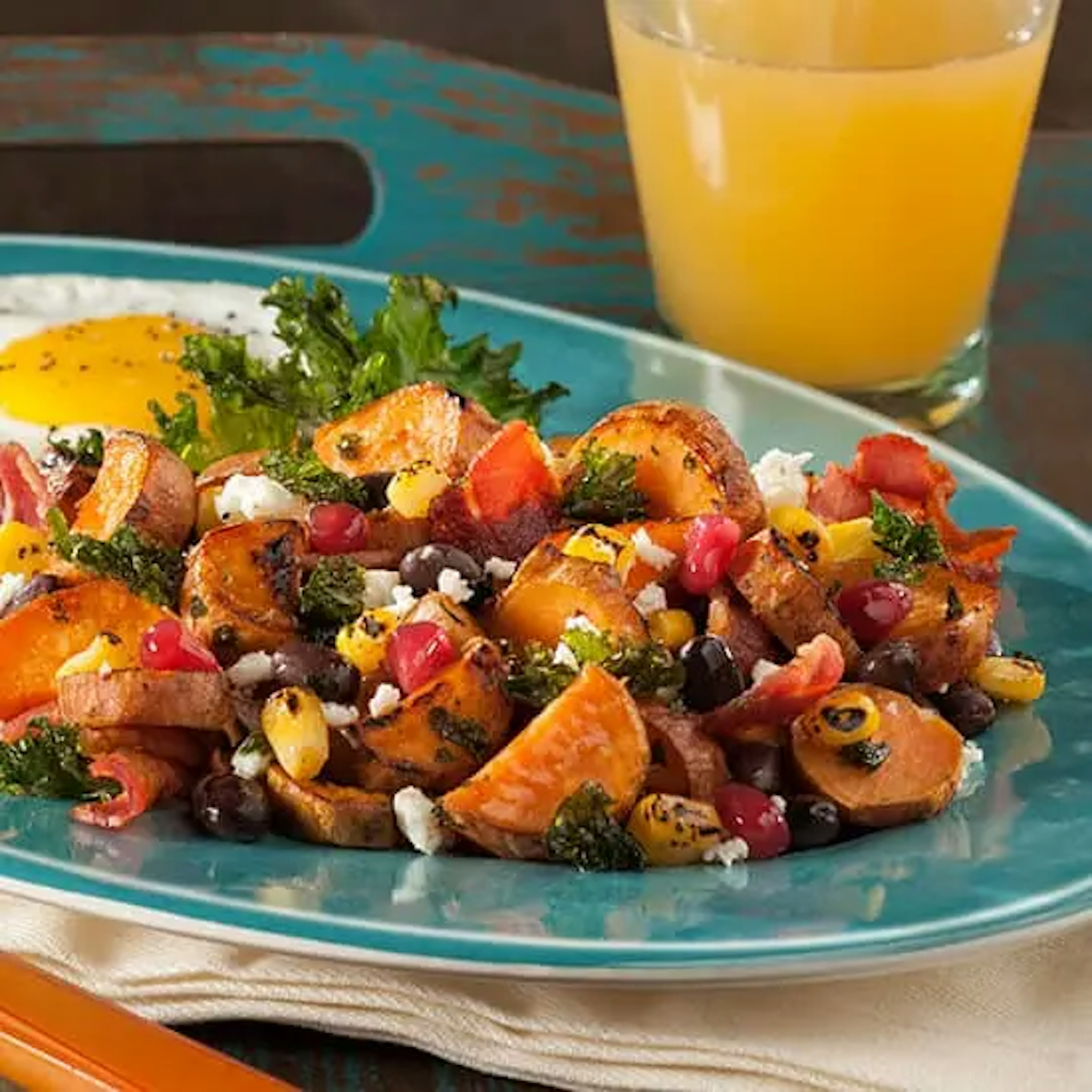 Roasted Sweet Potato Breakfast Hash