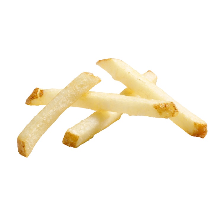 Clear Coated Straight Cut Fries, Skin On Product Card